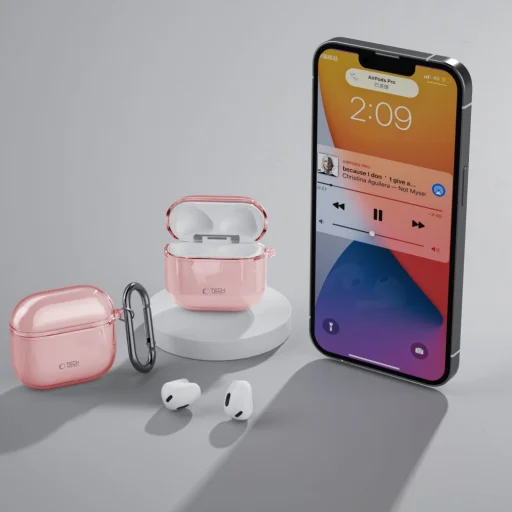 Tech-protect Flexair Apple Airpods 4 Baby Pink Tok - 6