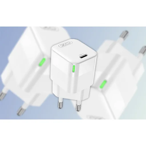 Fali töltő XO CE06, 30W, USB-C, kábellel UBS-C - 5