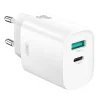 Fali töltő XO CE30, 30W, 1x USB-C, 1x USB-A thumbnail