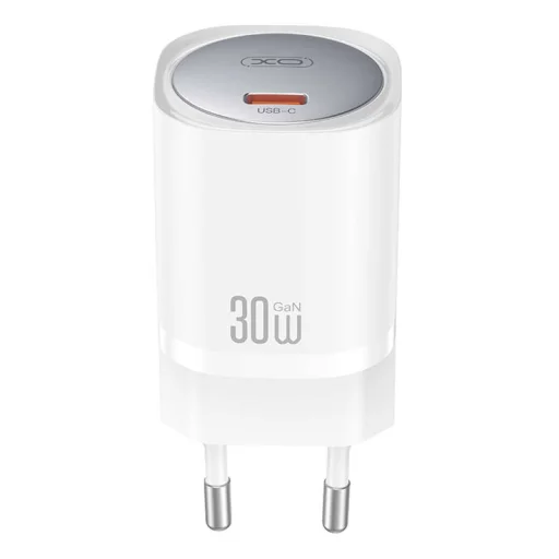 Fali töltő XO CE20, 30W, GaN, USB-C - 1