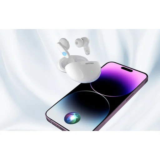 Vezeték nélküli fülhallgató, Vention, NBFP0, Elf Earbuds E01 (lila) - 3