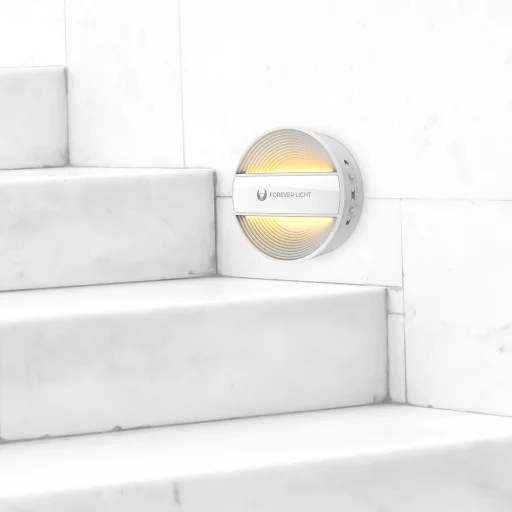 LED Éjjeli Lámpa kerek PURE FLC-20 ALMA PIR fehér 500mAh Forever Light - 3