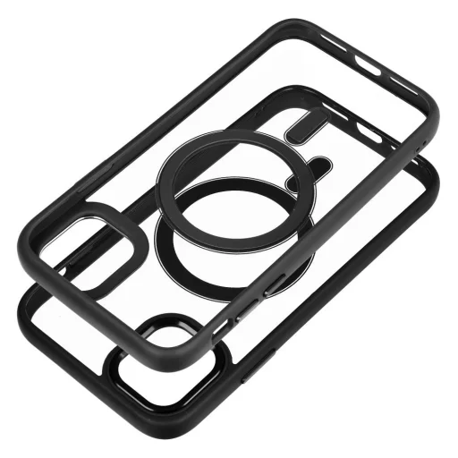 COLOR EDGE MAG COVER tok, MagSafe kompatibilis iPhone 11-hez, fekete - 3