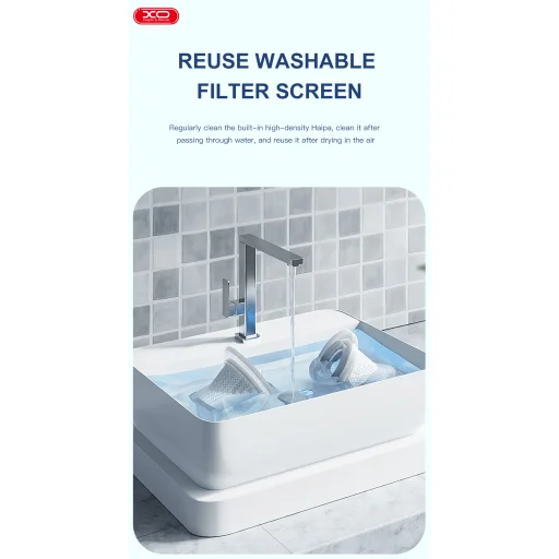 Autós porszívó XO CZ007 fehér vezeték nélküli 3200pa - 12