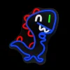 Neon PLEXI LED JURASSIC BABY DINO kék FLNJ01 Forever Light thumbnail