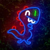 Neon PLEXI LED JURASSIC BABY DINO kék FLNJ01 Forever Light thumbnail
