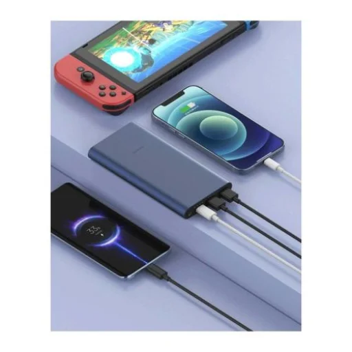 Xiaomi Power Bank 10000 mAh 22,5W Gyors Töltés Fekete/kék EU BHR5884GL - 2