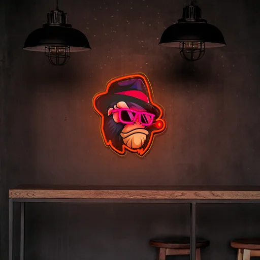 Neon ART LED GANGSTA MAJOM multicolor FLA03 Forever Light - 8