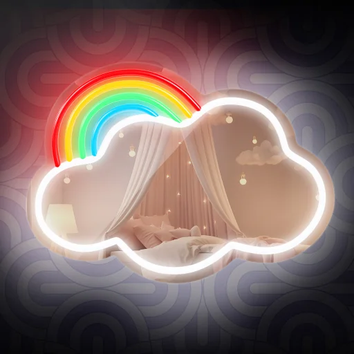 Neon MIRROR LED CLOUD multicolor FMNE05 Forever Light - 4