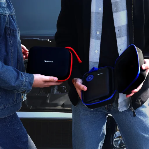 Forever jump starter 4 az 1-ben JS-400 7200mAh fekete-kék - 4