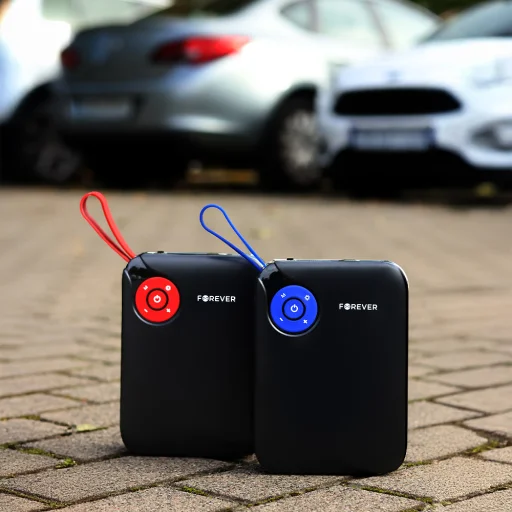 Forever jump starter 4 az 1-ben JS-400 7200mAh fekete-kék - 6