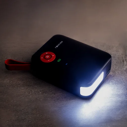 Forever jump starter 4 az 1-ben JS-400 7200mAh fekete-kék - 9