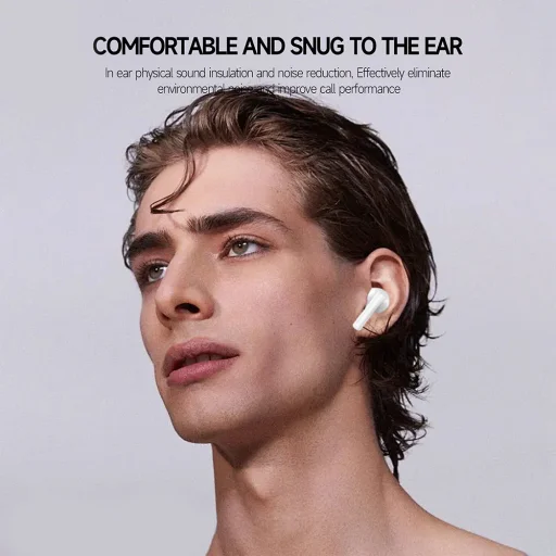 Blavec Bluetooth TWS fülhallgató BW01 Pure (BW01-W) fehér - 7