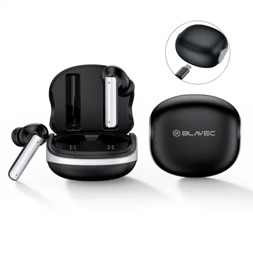 Blavec Bluetooth TWS Fülhallgató BW03 Infinity Pro ANC+ENC (BW03IP-B) fekete - 3