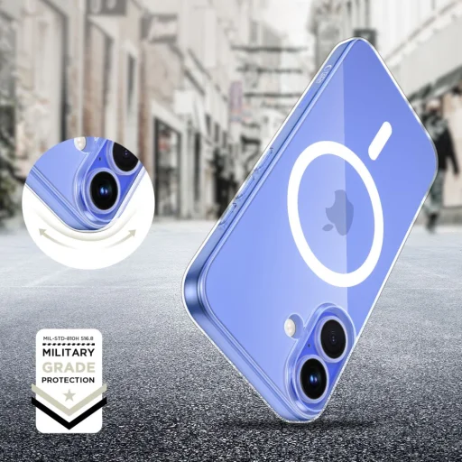 Tech-protect Flexair Magsafe Iphone 16 áttetsző Tok - 3