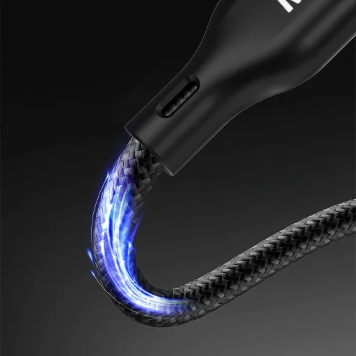 Dudao A12MaxC PD60W 2-az-1-ben Töltő Apple Watch / USB-C - Fekete - 3