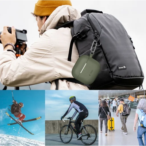 Tech-protect Silicone Hook Apple Airpods 4 Navy Blue Tok - 4