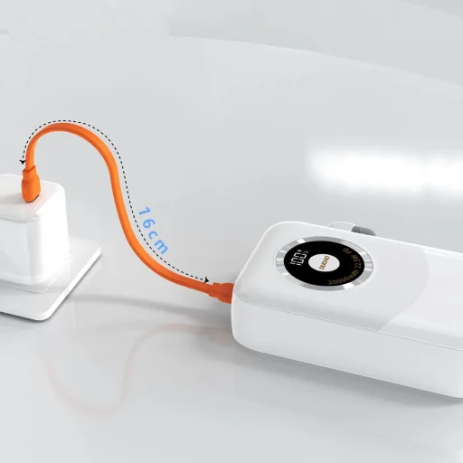 Dudao K21Pro Mini 20000mAh 22.5W powerbank - fehér - 4