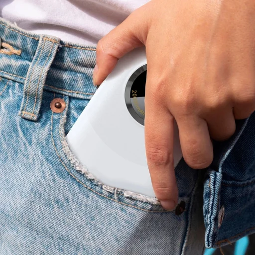 Dudao K21Pro Mini 20000mAh 22.5W powerbank - fehér - 5