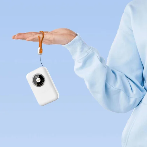 Dudao K21Pro Mini 20000mAh 22.5W powerbank - fehér - 3