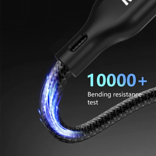 Dudao A12C Induktív Töltő Apple Watch-hoz 1.2m - Fekete tok - 5