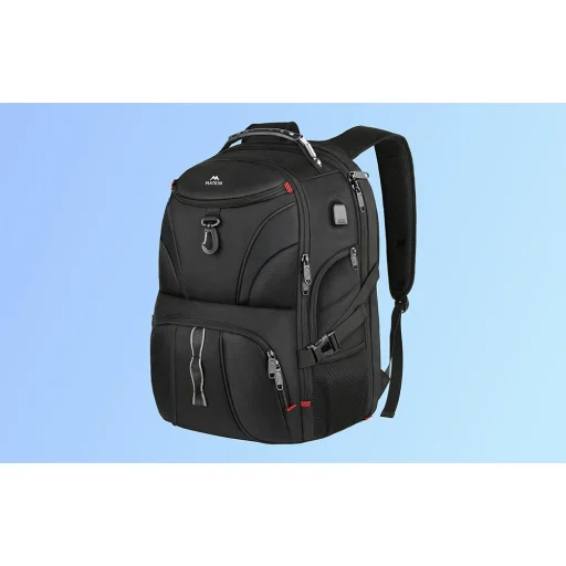 Utazó laptop hátizsák 17.3'' TSA Matein 1211 Fekete - 2