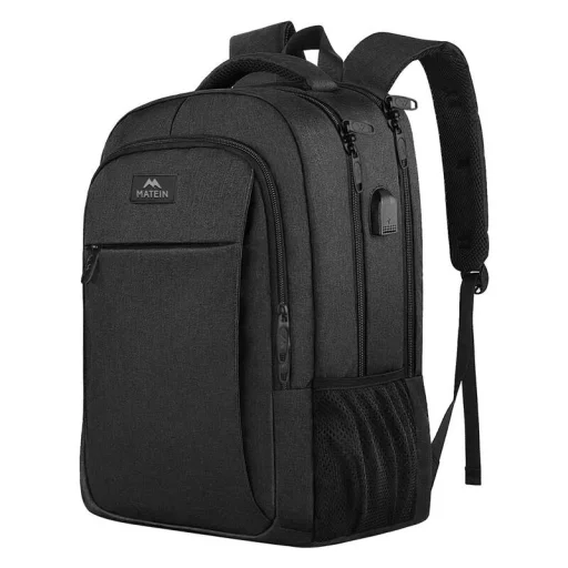 Travel laptop hátitáska 15.6'' TSA Matein 1007 Fekete USB - 1