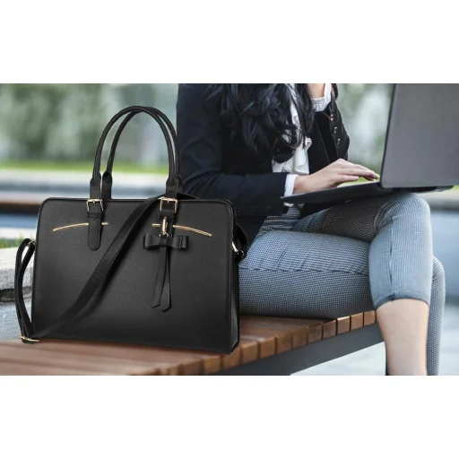 Laptop táska 15.6'' Matein 1310 Fekete USB - 5