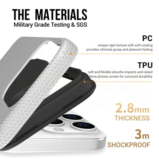 Vmax Triangle tok Samsung Galaxy A15 4G / A15 5G ezüst - 6