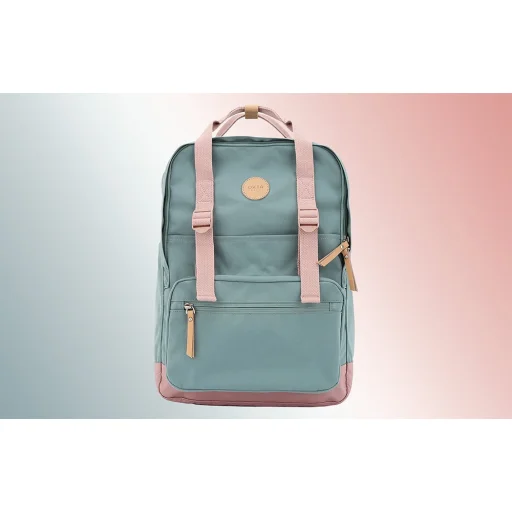 Laptop hátizsák 15'' Himawari 1085B (kék-rózsaszín) - 6