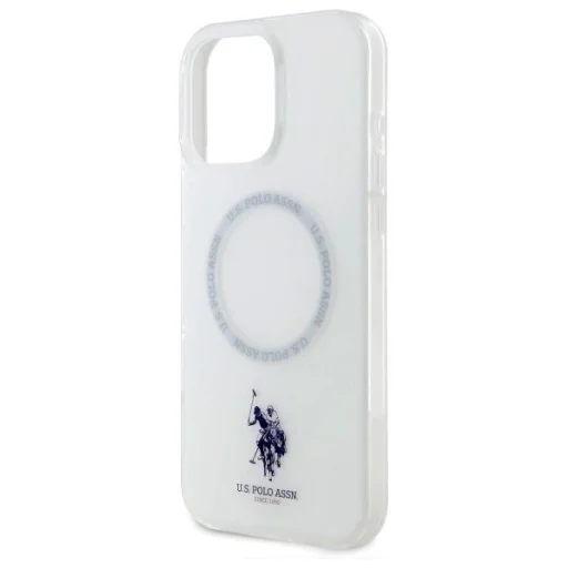 US Polo IML Ring MagSafe tok iPhone 16 Pro Max - Fehér - 6