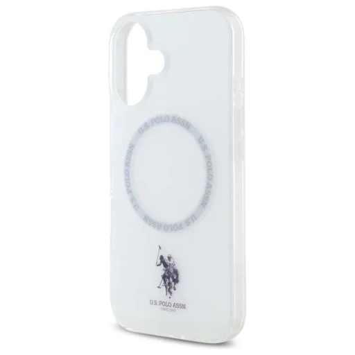 US Polo IML Ring MagSafe iPhone 16 tok - Fehér - 6