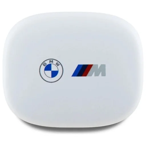 BMW Bluetooth fülhallgató BMBEMIATP20LOH TWS + dokkoló állomás fehér/fehér Nyomtatott logókkal - 3