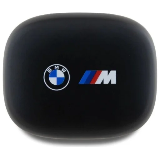 BMW Bluetooth fülhallgató BMBEMIATP20LOK TWS + dokkoló állomás fekete/fekete Logónyomással - 3