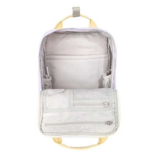 Laptop hátizsák 14'' Himawari 194L (lila-homok) - 4