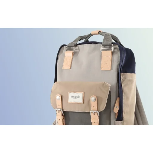 Laptop hátizsák 14'' Himawari 188L (szürke-bézs) - 6