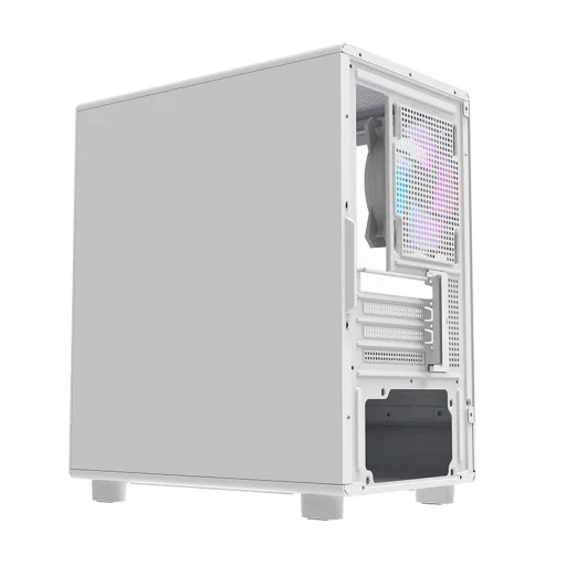 Darkflash Számítógép Ház DB330M + 3 aRGB ventilátor (fehér) - 6