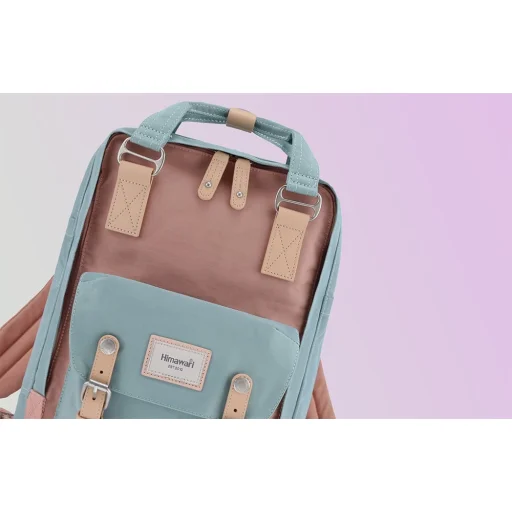 Laptop hátizsák 14'' Himawari 188L-1 (rózsaszín-kék) - 6