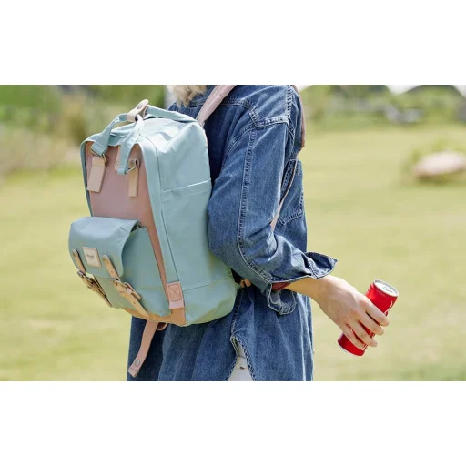 Laptop hátizsák 14'' Himawari 188L-1 (rózsaszín-kék) - 7