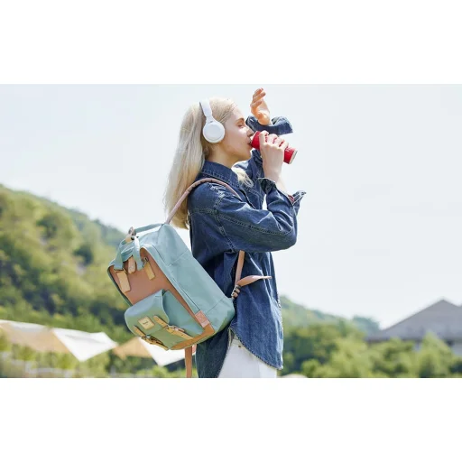 Laptop hátizsák 14'' Himawari 188L-1 (rózsaszín-kék) - 5