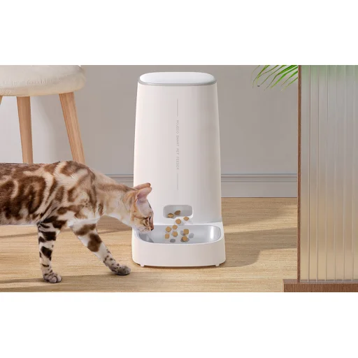 Rojeco 4 literes automata etetőanyag-adagoló gombos verzió (egy tál) - 3