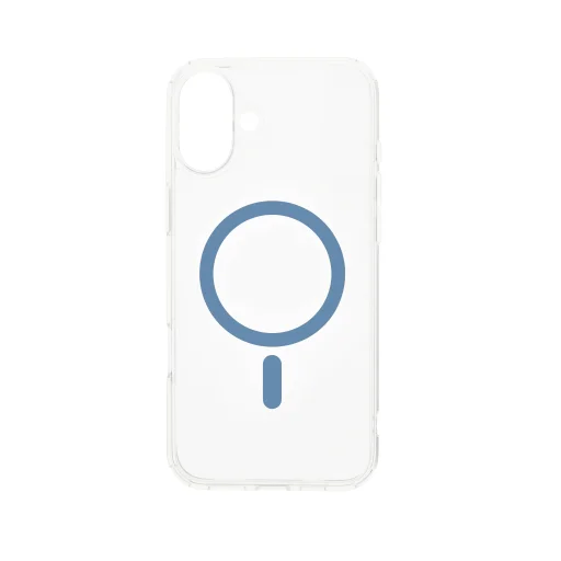 Dviced Magsafe iPhone 16 átlátszó tok - kék - 5