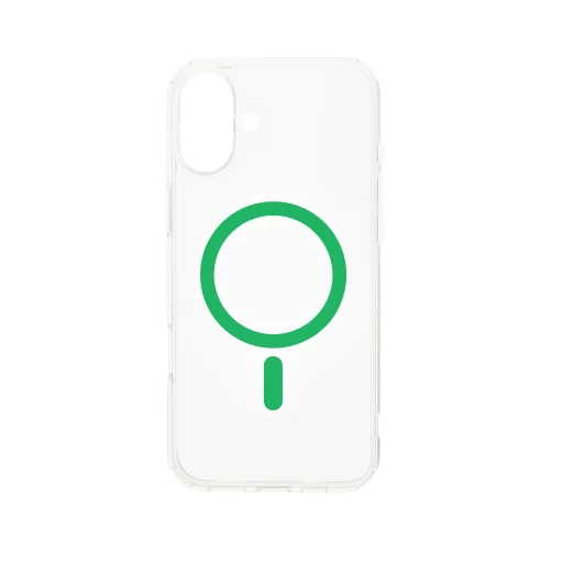 Dviced Magsafe iPhone 16 átlátszó tok - Zöld tok - 3