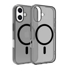  Dviced Magsafe iPhone 16 füst színű tok - Fekete