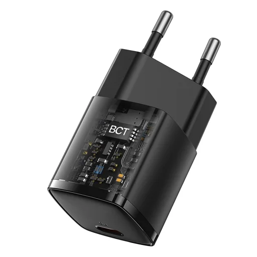 Baseus Cube Pro 30W hálózati USB-C töltő - fekete - 6