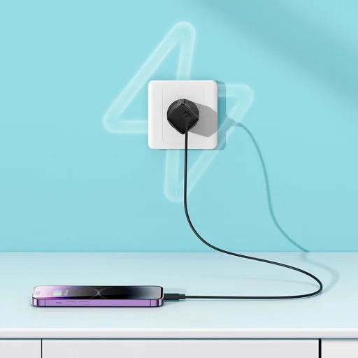 Baseus Cube Pro 30W hálózati USB-C töltő - fekete - 15