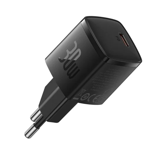 Baseus Cube Pro 30W hálózati USB-C töltő - fekete - 2