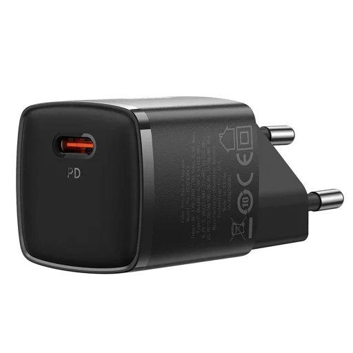 Baseus Cube Pro 30W hálózati USB-C töltő - fekete - 3