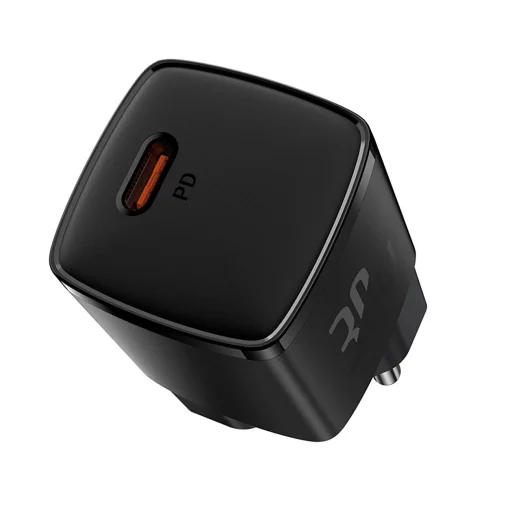 Baseus Cube Pro 30W hálózati USB-C töltő - fekete - 4