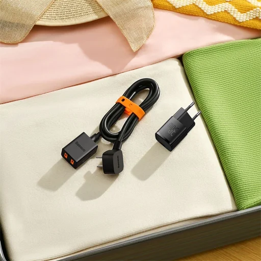 Baseus Cube Pro 30W hálózati USB-C töltő - fekete - 11